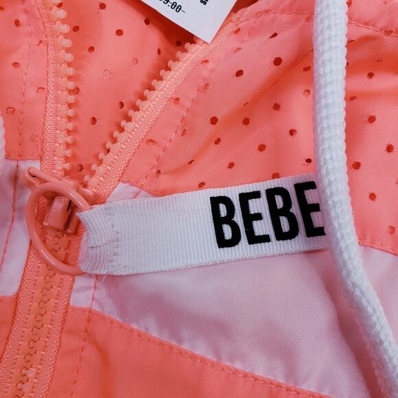 Bebe Sport Perforated Woven Jacket S NEW - Picture 14 of 14